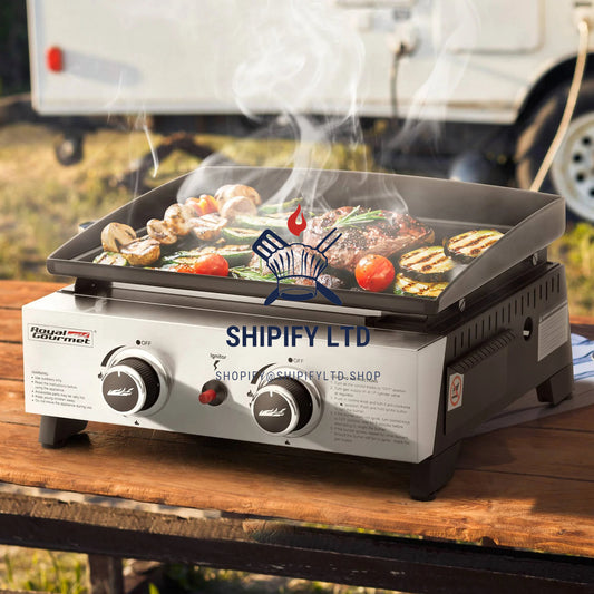 SHIPIFY Burner Portable Grill Griddle